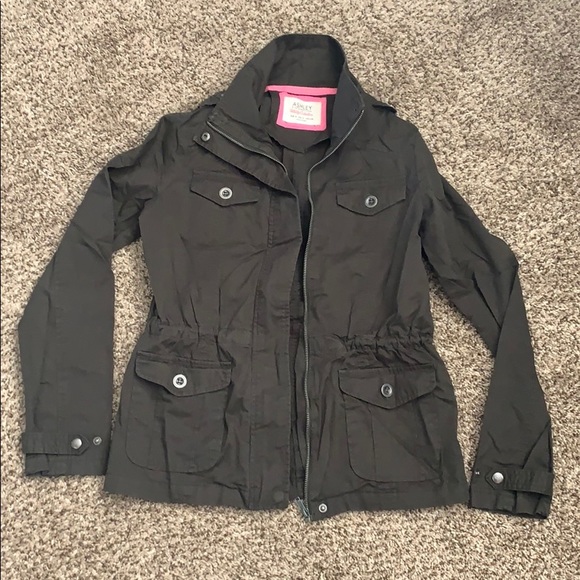 Ashley By 26 International Jackets & Blazers - Green Utility Anorak Jacket Coat size small